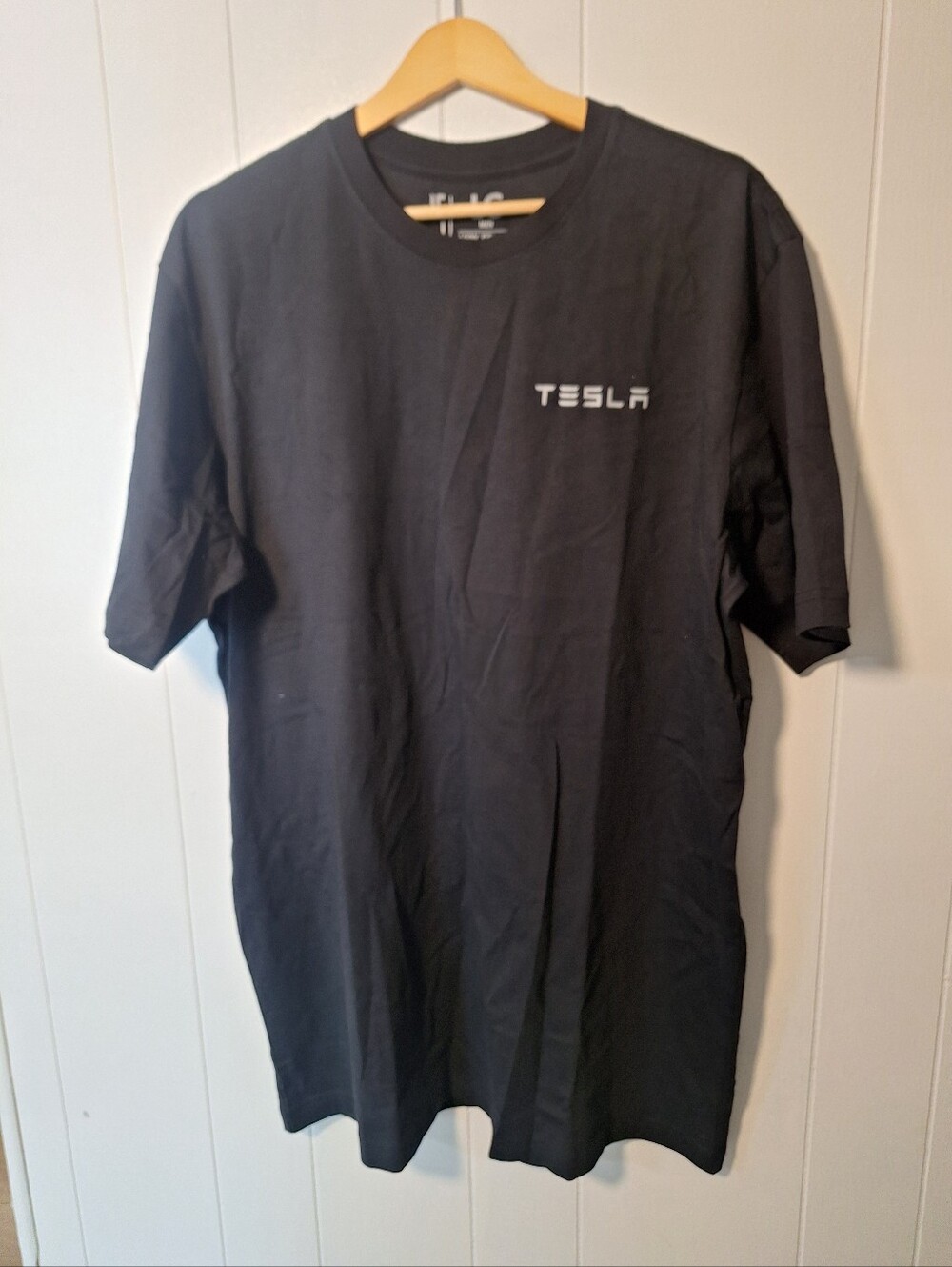 Tesla Navy Blue Short Sleeve Logo Tee